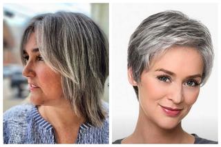 To 4 najlepsze fryzury dla kobiet po 50-tce z siwymi włosami. Nowoczesne i klasyczne