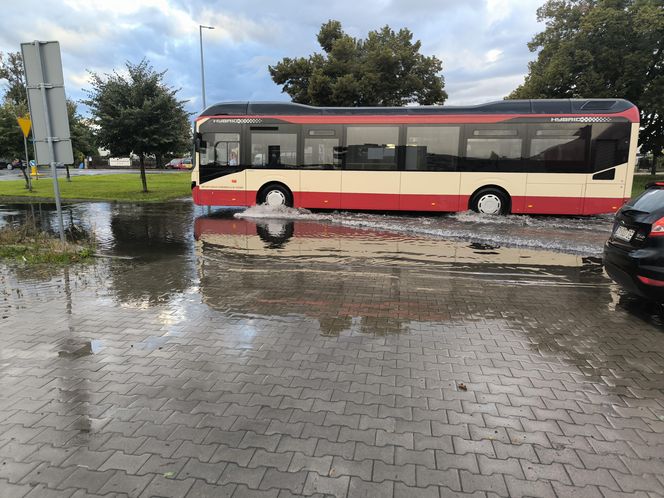 Gronowo po ulewie