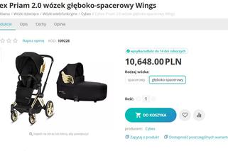 Bartosz Zmarzlik, wózek dla dziecka