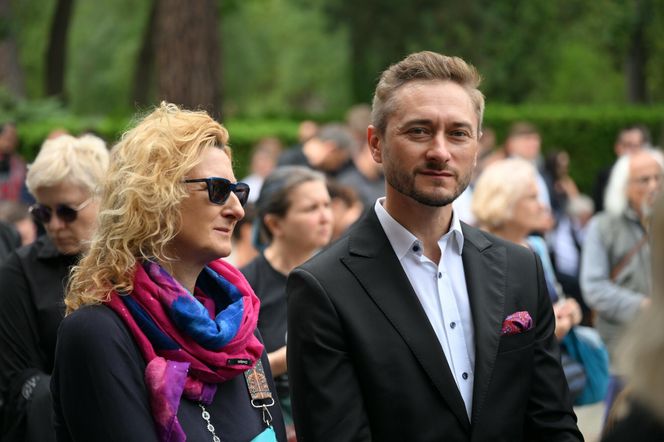 pogrzeb Joanny Kołaczkowskiej - gwiazdy