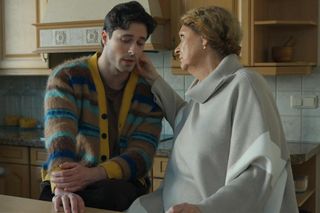 Barwy szczęścia odc. 3204. Józefina Rawiczowa (Elżbieta Jarosik), Cezary (Marcel Opaliński)