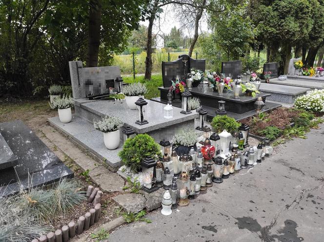 Zniszczenia na grobie syna Sylwii Peretti. Wystarczyła chwila nieuwagi, smutny widok