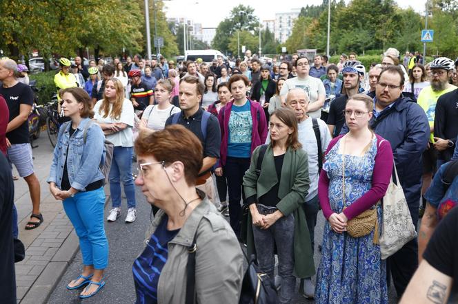 Marsz pamięci na Woronicza