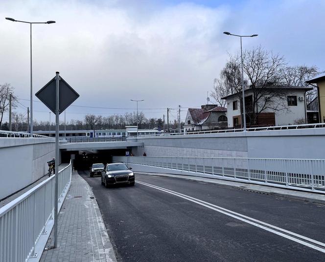 Tunel pod torami w Sulejówku