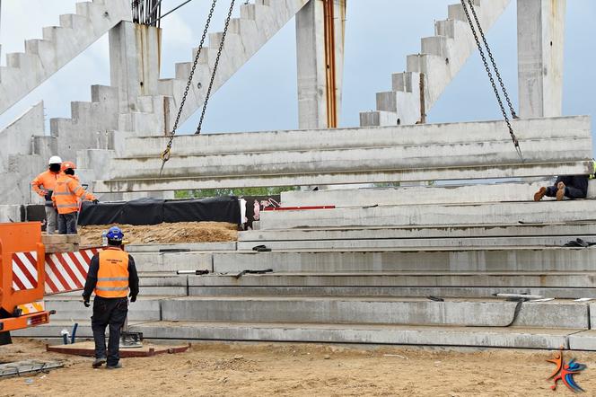 Budowa Radomskiego Centrum Sportu (zdjęcie z 19.05.2021.)
