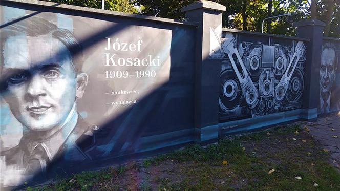 Mural na ulicy Chmielewskiego