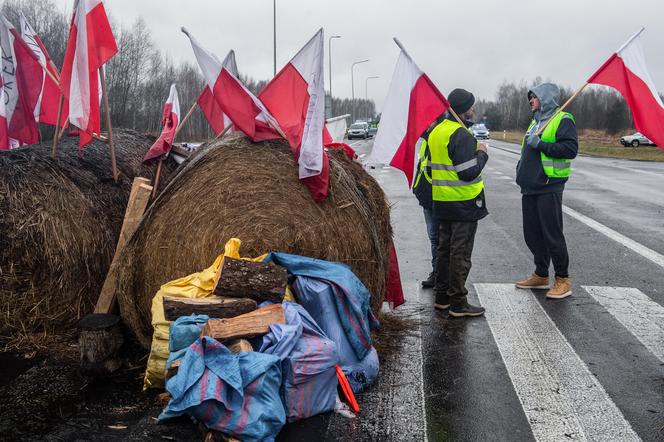 Protest w Dorohusku