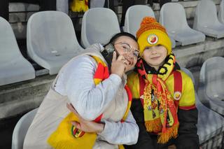 Korona Kielce - Legia Warszawa. Zdjęcia kibiców na Suzuki Arenie