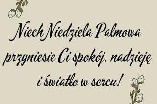 Kartka na Niedzielę Palmową