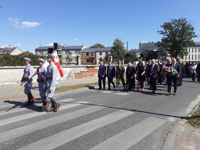 Odsłonięcie tablicy upamiętniającej 100-lecie Cudu nad Wisłą