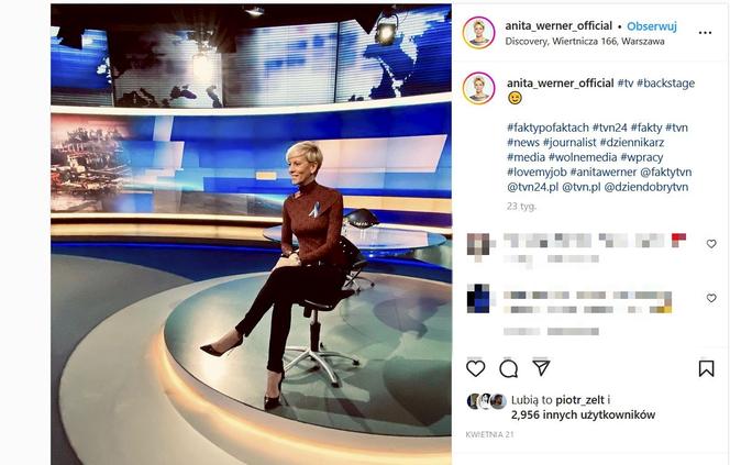 Anita Werner świętuje 25-lecie TVN