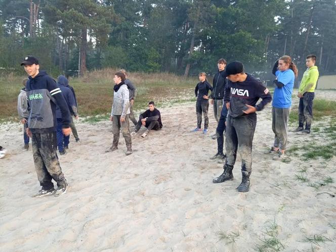 Chrzest klas mundurowych w ZSO nr 14 im. Baczyńskiego w Sosnowcu