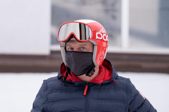Prezydent Andrzej Duda na nartach 