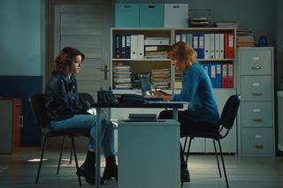 M jak miłość odc. 1706. Basia (Gabriela Raczyńska), policjantka (Iwona Milerska)