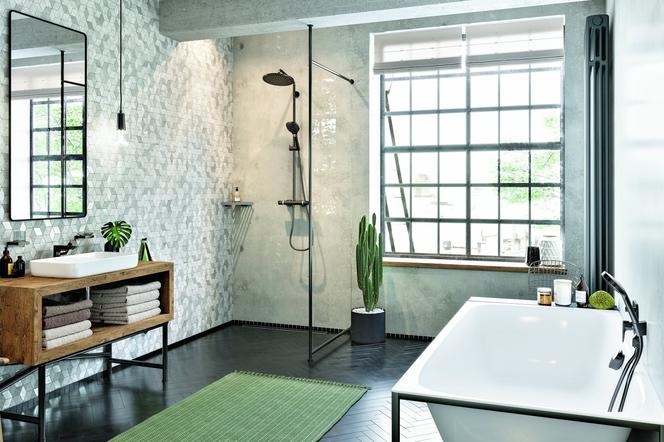 Prysznic z pomysłem - loft minimalistycznie