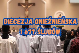 W tych diecezjach w Wielkopolsce udziela się najwięcej ślubów