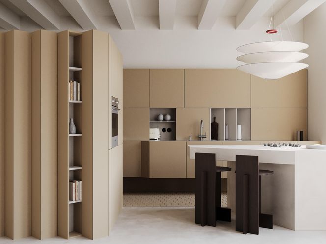 Kuchnia o matowych frontach