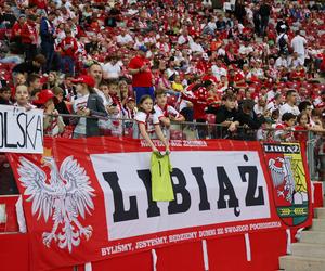 Kibice na meczu Polska - Turcja w Warszawie