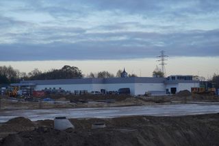 Tak powstaje Lidl na skraju Białegostoku