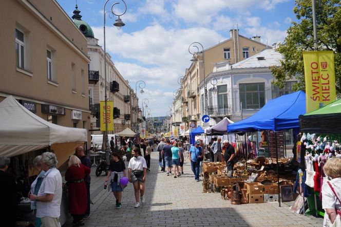 Święto Kielc 2025. Jarmark na ulicy Sienkiewicza