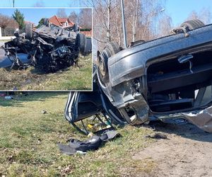 Tragiczny wypadek w Chełmie. Dwóch 18-latków nie żyje. Znicze na miejscu tragedii