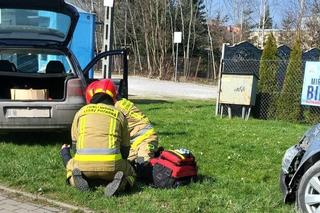 Wypadek w centrum Tarnowa