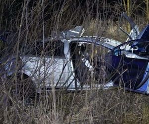 Wymysłów. Komendant policji w Turku zabrany śmigłowcem LPR. Zderzył się z łosiem [ZDJĘCIA]. 