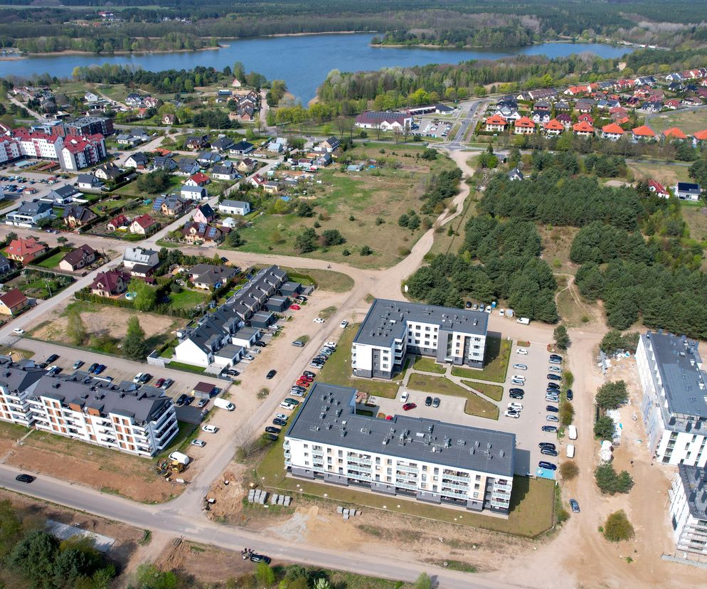 Nowa ścieżka rowerowa i droga na mapie Piły