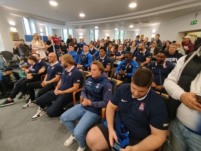 Społeczność sportowców i kibiców rugby z Siedlec uczciła największy z dotychczasowych sukcesów w historii klubu