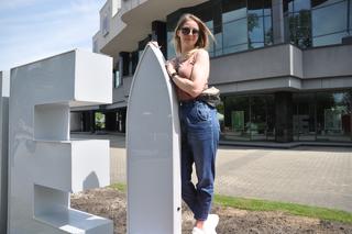 Serce i scyzoryk obok Kieleckiego Centrum Kultury