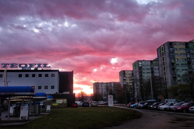 Niebo nad łódzkim Teofilowem