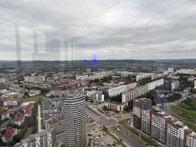 Byliśmy 40, piętrze najwyższego budynku mieszkalnego w Polsce. Widok jest niesamowity
