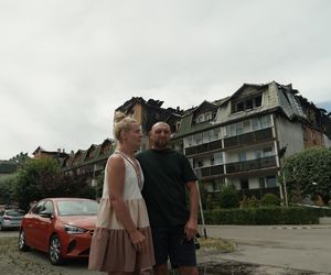 Pożar w Ząbkach zniszczył im życie. Wyszliśmy, jak staliśmy