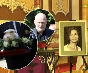 Na pogrzebie żony Rynkowskiego nie było trumny. Tylko skromna urna i czarno-białe zdjęcie