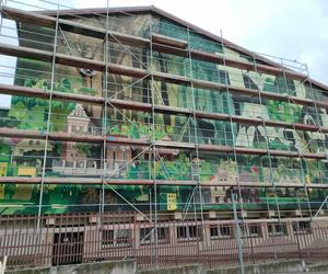 Nowe murale w Łomży! Potrzebne są jeszcze ostatnie szlify