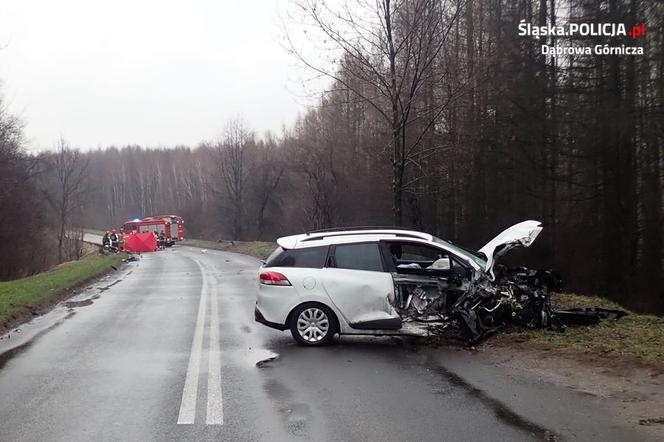 Tragedia na drodze w Dąbrowie Górniczej