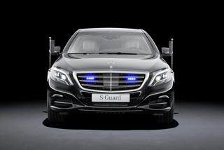 Pancerny Mercedes-Benz Klasy S Guard: limuzyna dla ważnych vipów - GALERIA