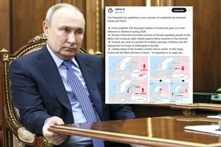 Nowy, przerażający scenariusz wojny! Zimą Putin przejdzie przez Suwałki