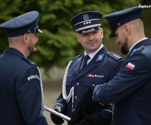 Uroczyste ślubowanie 69 nowych policjantów  w Oddziale Prewencji Policji w Katowicach