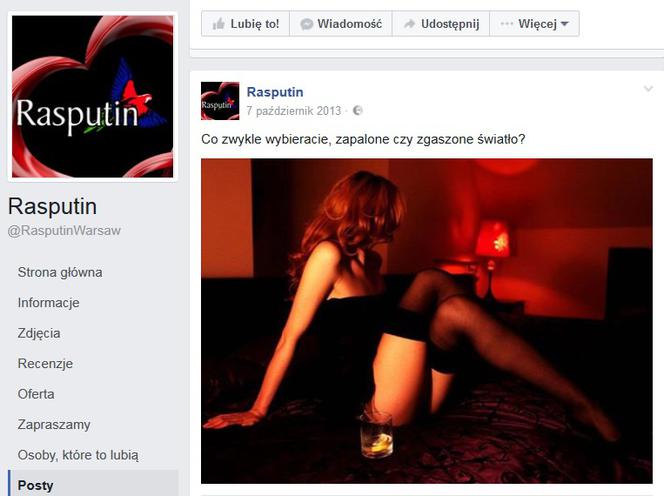 Dziewczynki Czekolindy z klubu "Rasputin"