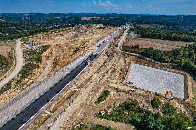 Budowa drogi ekspresowej S19 na odcinku Babica - Jawornik