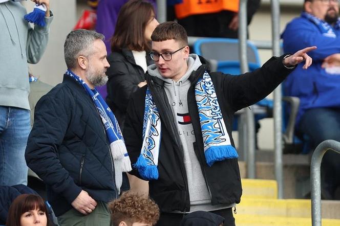 Kibice na Stadionie Śląskim podczas Wielkich Derbów Śląska (16.03.2024)