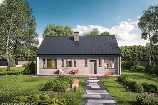 Projekt domu Przejrzysty od Muratora - wizualizacje, plany i proponowane aranżacje