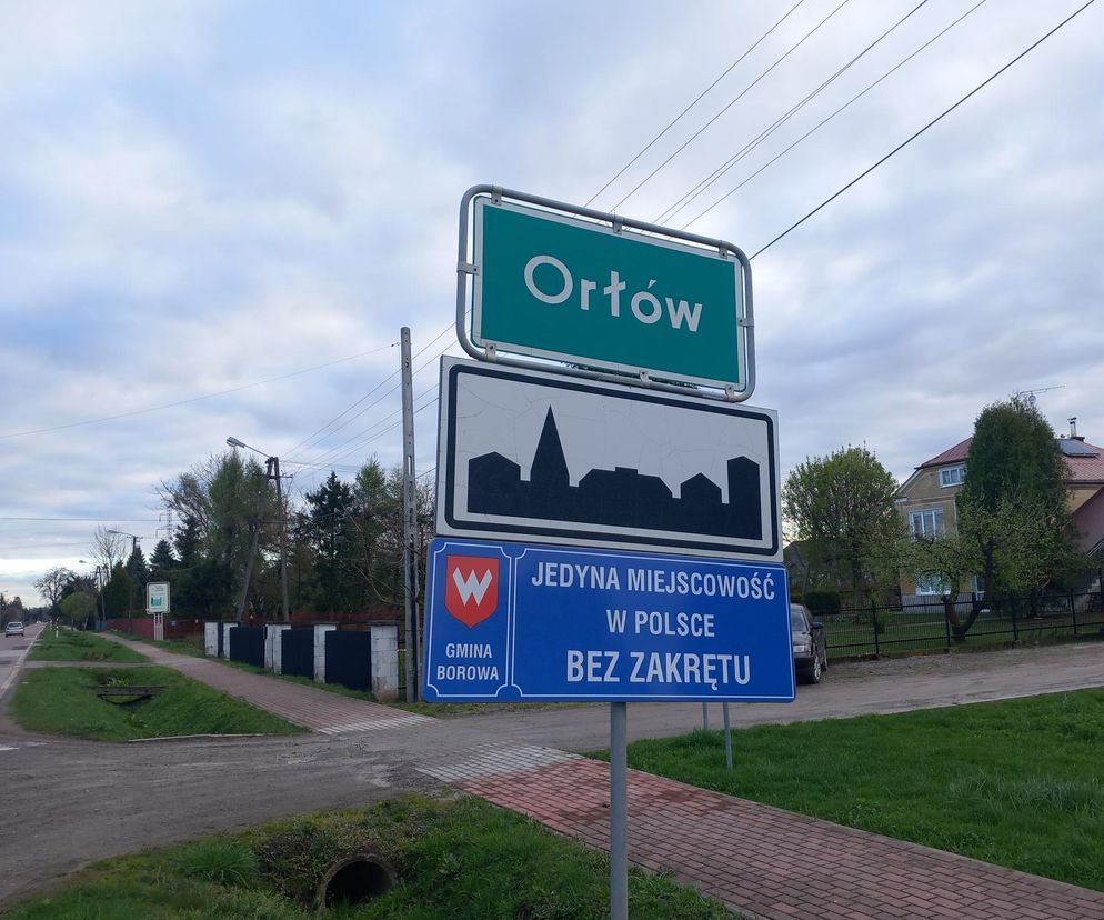 Orłów. Jedyna miejscowość w Polsce, w której nie ma zakrętów 