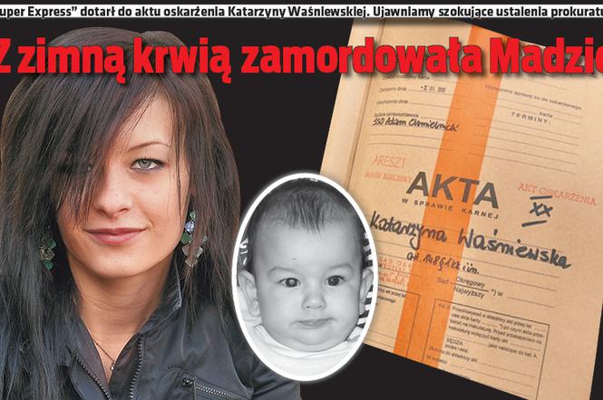 Z zimną krwią zamordowała Madzię