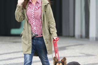 Agnieszka Włodarczyk i pieski