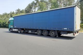 Nietrzeźwy kierowca ciężarówki. Tłumaczył, że wypił piwko