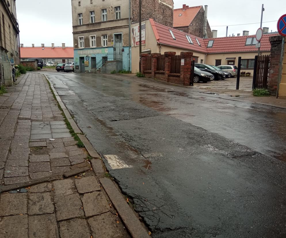 Miasto planuje remont ulicy Rybackiej w Grudziądzu