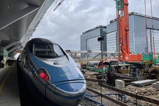 Prace budowlane na stacji kolejowej Warszawa Zachodnia