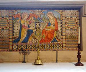 Romańsk-gotycki fresk